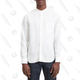 The Linen Band Collar Shirt, $58